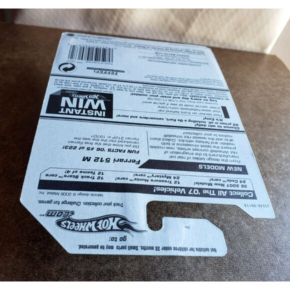 Hot Wheels FERRARI 512 M Metalflake Gray #005/223 2006 NEW MODELS #5/38 GOLD 5SP - Picture 14 of 16